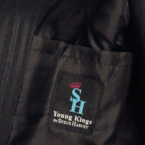 Kids Steve Harvey black blazer - Picture 3 of 5